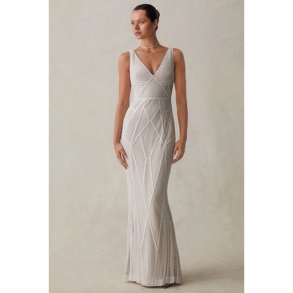 Anthropologie BHLDN x Rachel Gilbert Kylah Gown - Picture 1 of 16